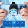 DL05 Mobile Phone Radiator Digital Display Portable Back Clip Phone Cooling Fan Cooler for Smartphone
