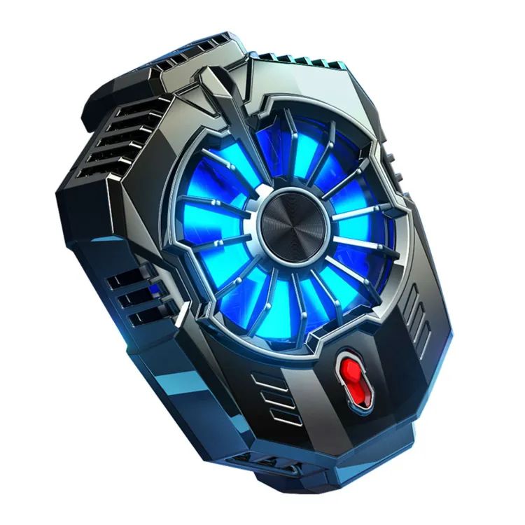 DL05 Mobile Phone Radiator Digital Display Portable Back Clip Phone Cooling Fan Cooler for Smartphone