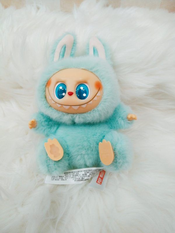 Original Labubu Doll Clothes Heartbeat Macaron Baby Pendant Clothes Enamel Face Clothes Cartoon Replacement Decor Gifts